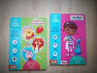Zestaw 2 książki edukacyjne z serii Disney English Dora i K Puchatek