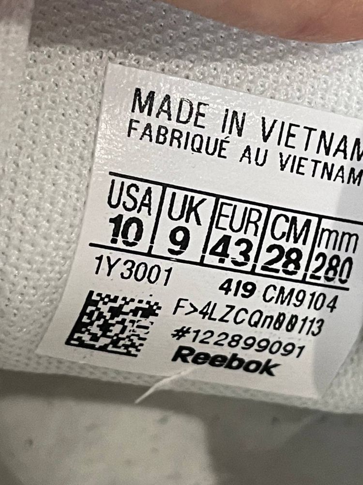Кросівки, Кеди Reebok Royal Complete CM9104, розмір 43