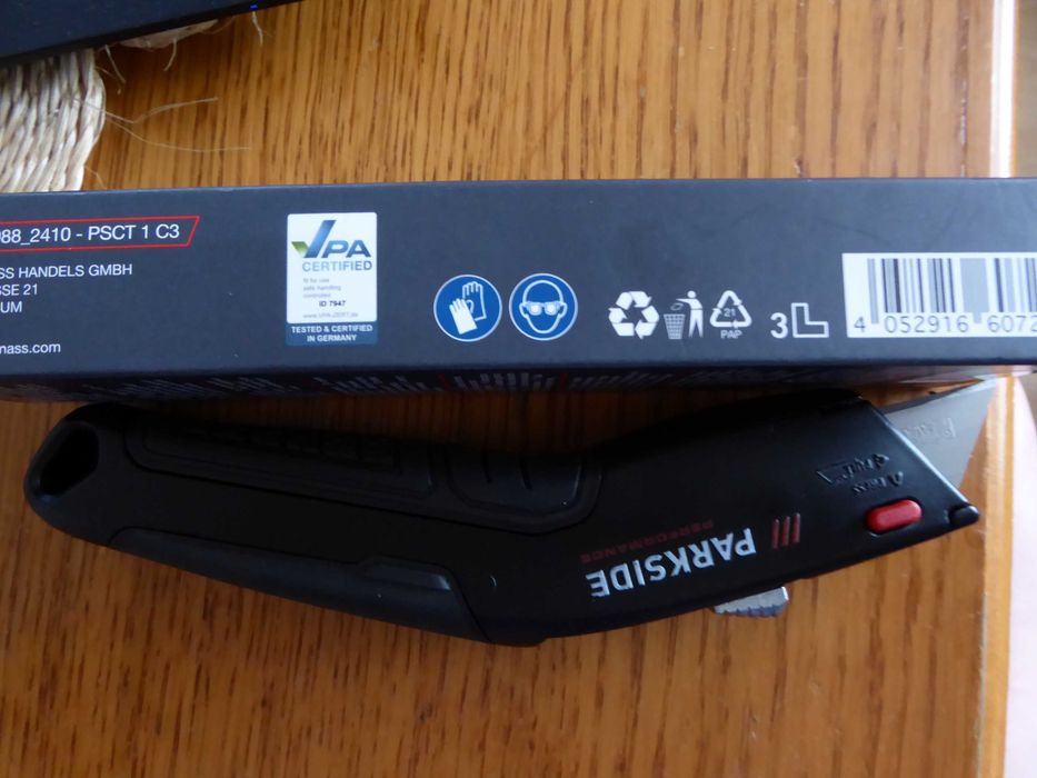 Nieużywany nóż z podwójnym ostrzem PARKSIDE PERFORMANCE PSCT 1 C3