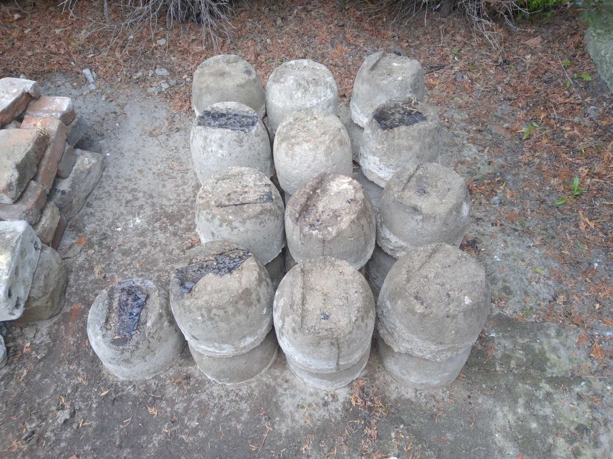 Betonowe bloczki podpory stopy podkładki wsporniki pod legary 25cm