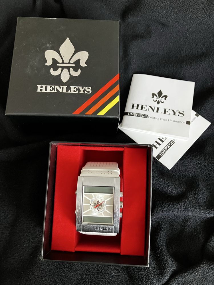 Zegarek męski HENlEYS LCD Dual oTime