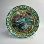 Lady Morgana porcelany Wedgwood talerz fantasy legenda o królu Arturze