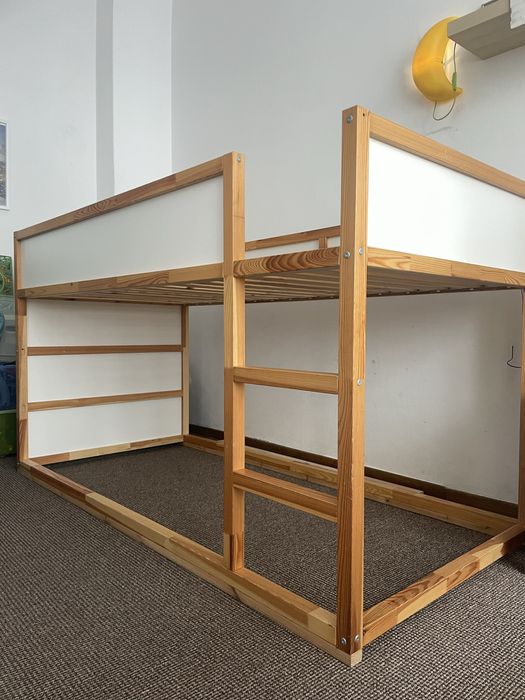 Łóżko piętrowe IKEA KURA 90x200 + gratis