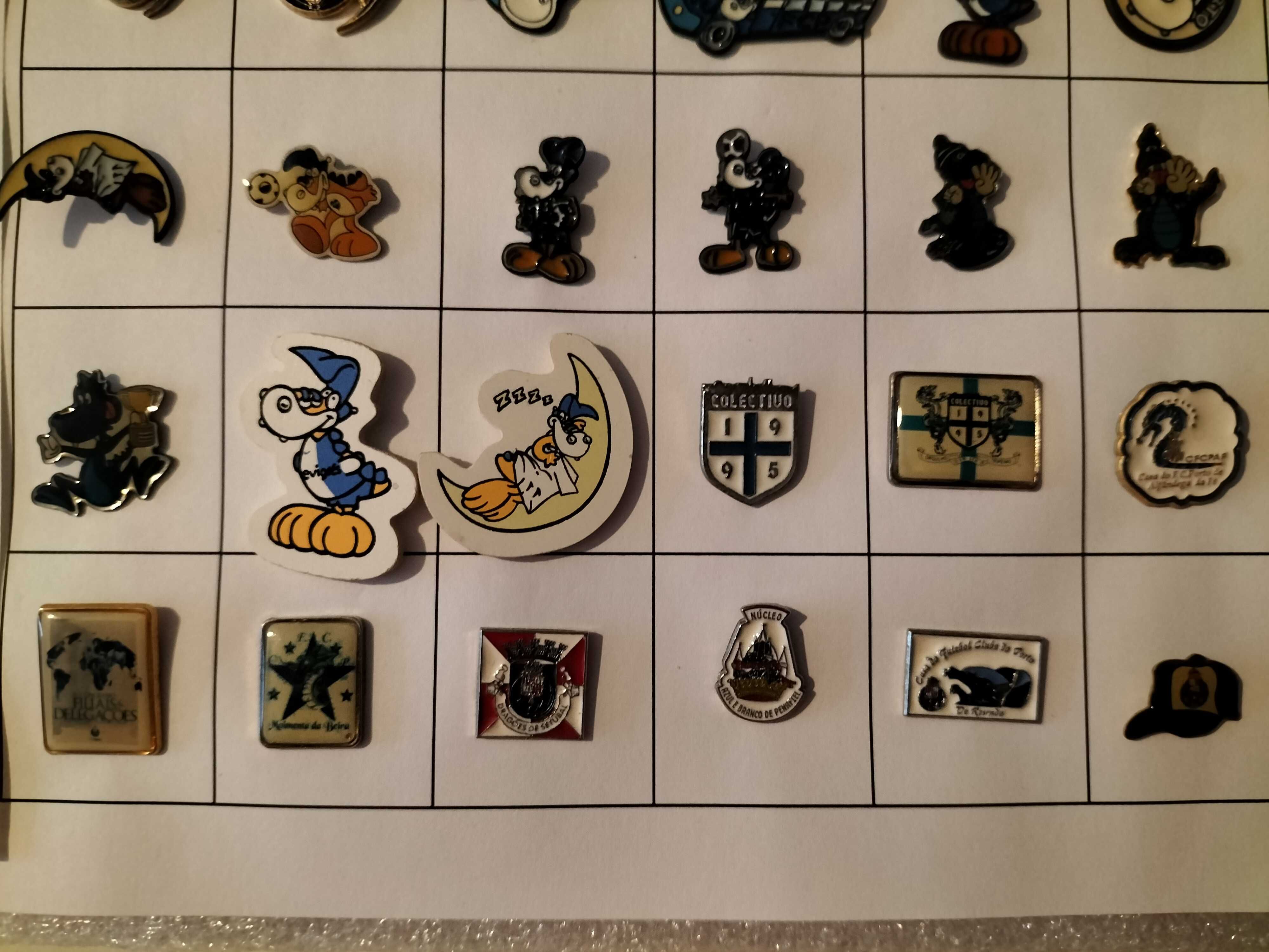 Colecção de 116 emblemas todos diferentes do Futebol Clube do Porto.