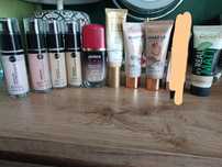 Duży zestaw podkładów,min MaxFactor,Bielenda,Hypoallergenici inne