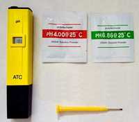 Цифровий PH метр / PH тестер / PH Meter + розчини комплект PH метер