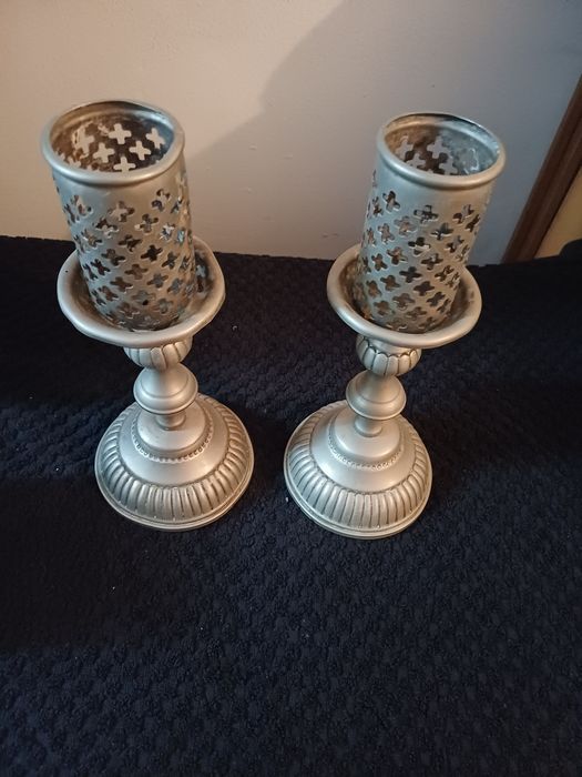 Conjunto de castiçais anos 50