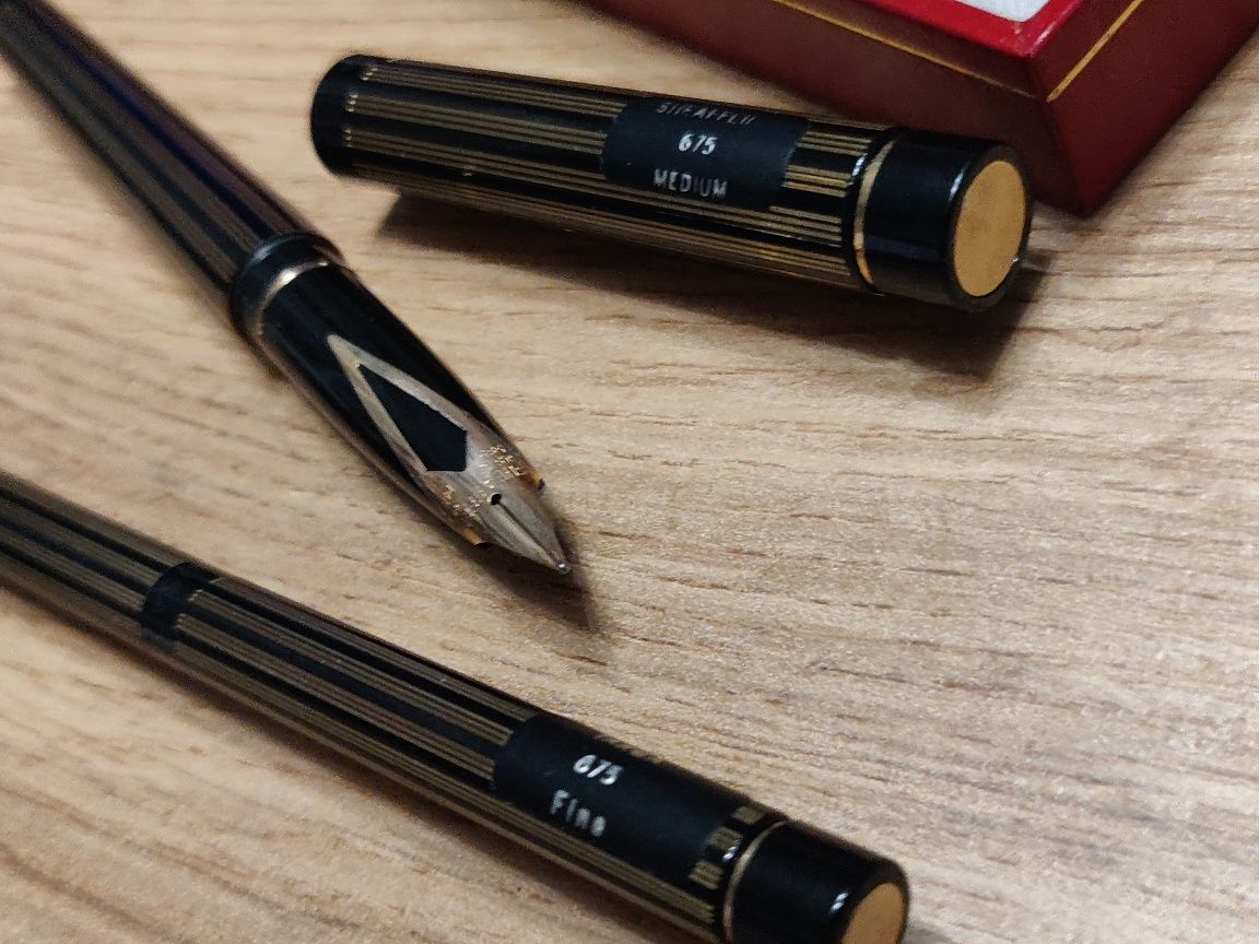 Sheaffer Targa Regency Stripe, 675, Klasyczny zestaw pióro + długopis