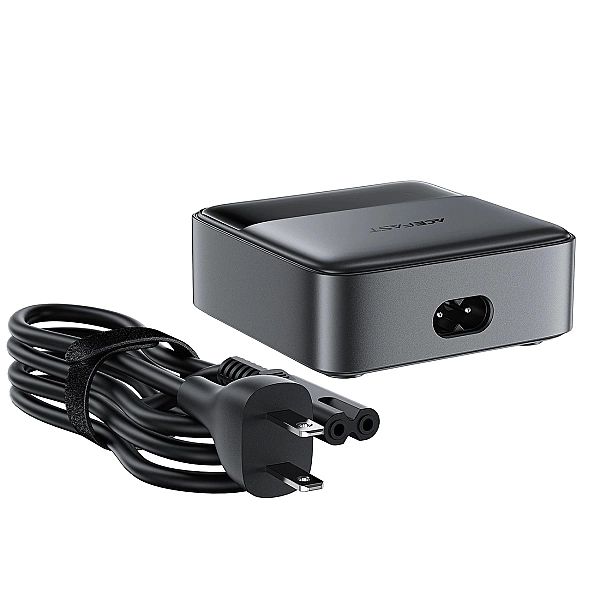 Stacja ładująca Acefast Z6 PD65W GaN (2 x USB-C + 2 x USB-A) z końcówk