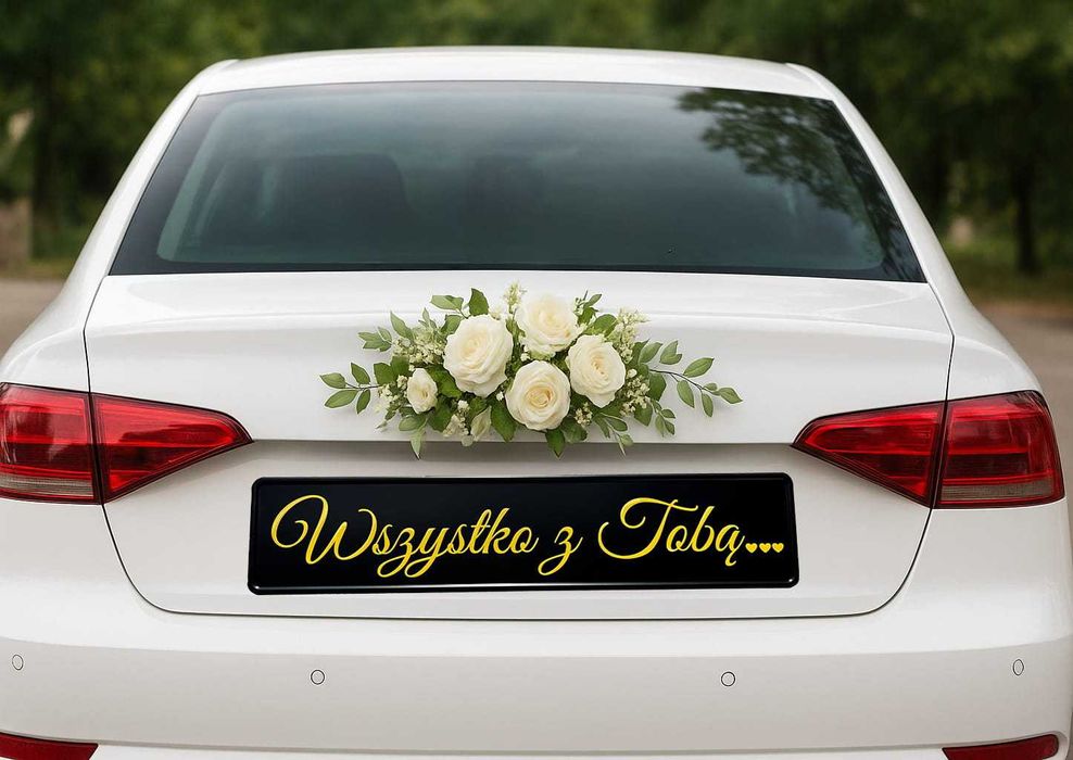 Tablica Ślubna Nic bez Ciebie | Z Tobą Wszystko| Komplet