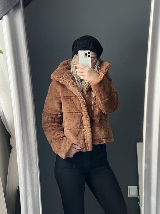 Nowa kurtka futerko Abercrombie