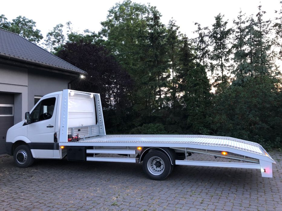 Najazd aluminiowy laweta autolaweta pomoc Iveco Mercedes Fiat Renault