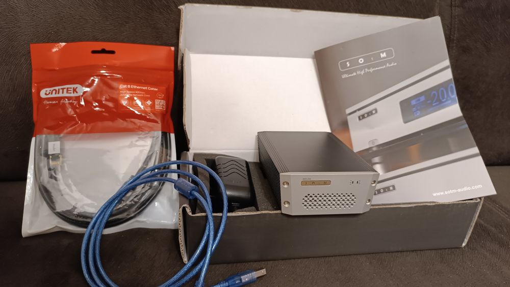 SOTM SMS 200 Streamer  komplet plus kable