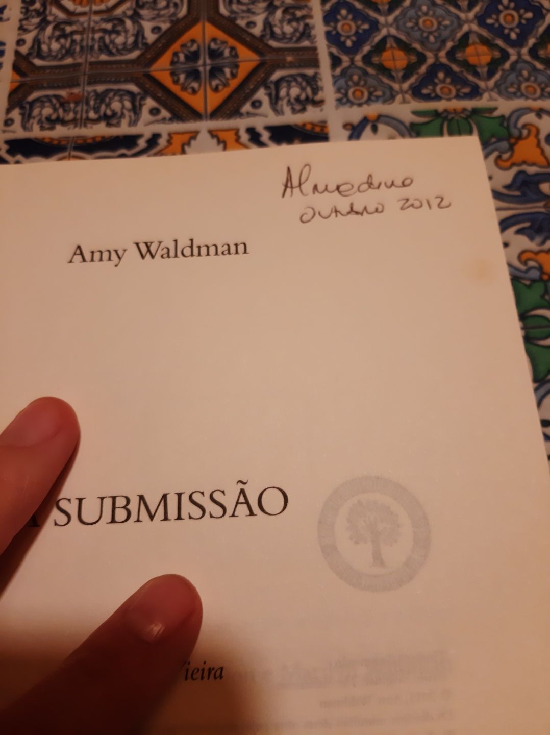 Livro Submissão, Amy Waldman