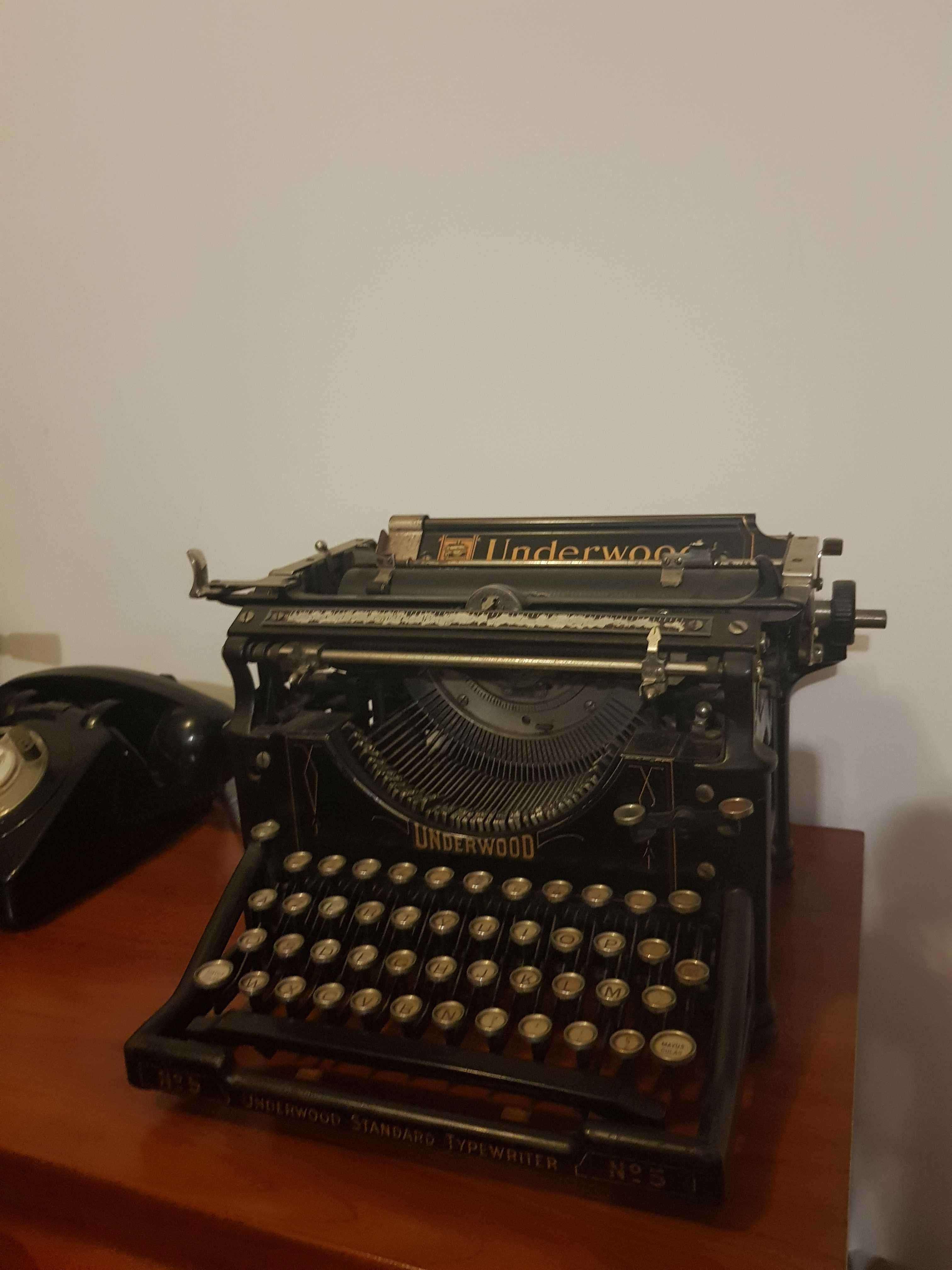 Máquina escrever Underwood