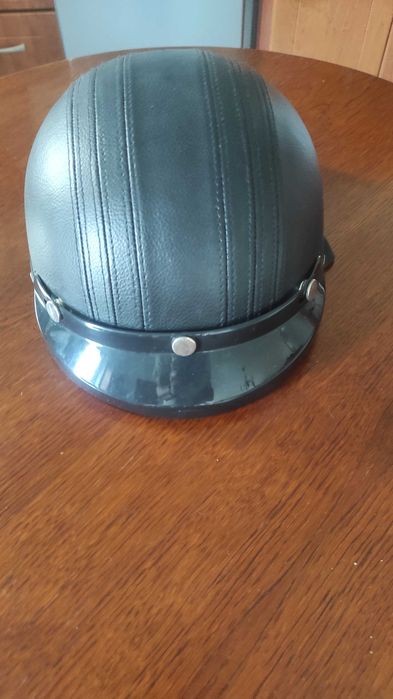 Kask   otwarty Orzeszek, twarzowy z okularami