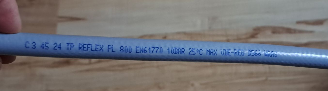 Wąż dopływowy 1,5 metra 10 bar do pralek i zmywarek nowy