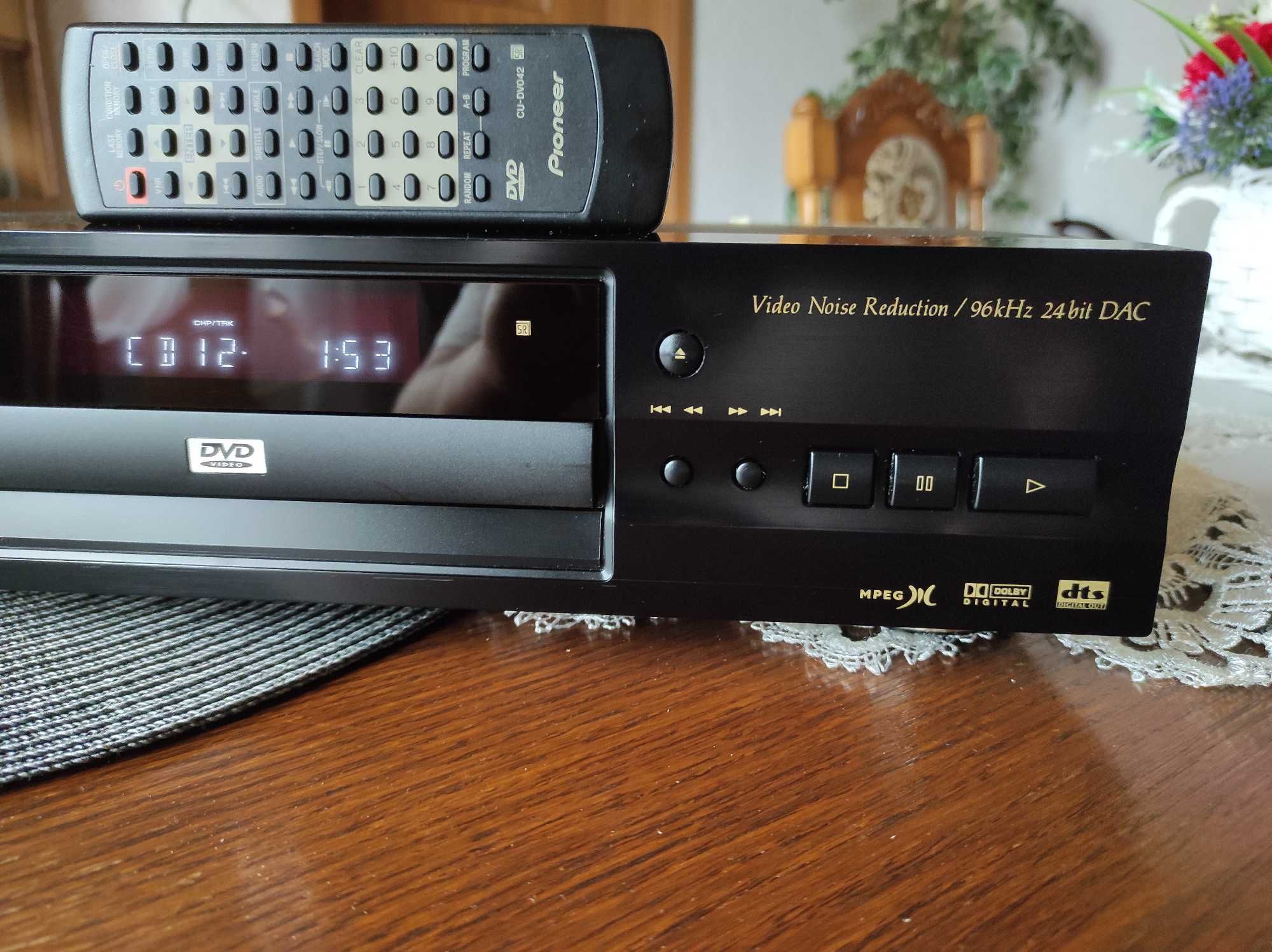 Odtwarzacz DVD Pioneer DV-525 + pilot