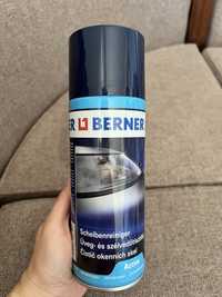 Очищувач скла для авто Berner, засіб для видалення іржі, спрей-полірол