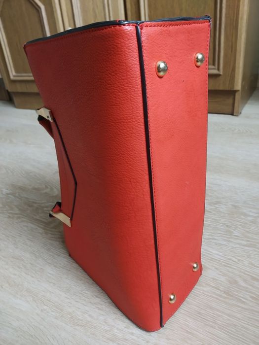 Сумка женская красная