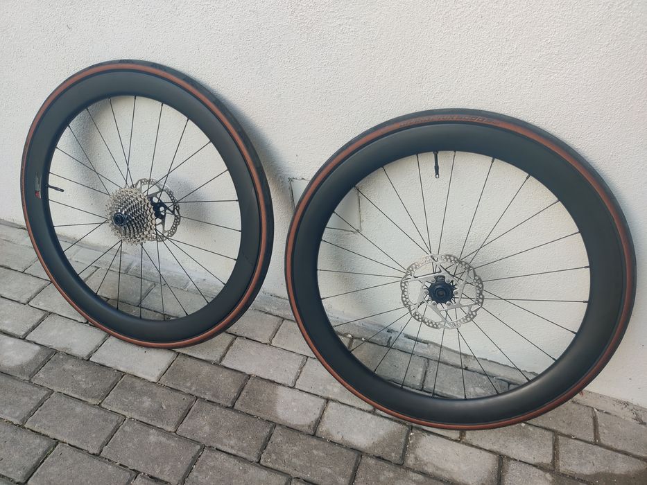 Rodas Carbono Estrada 700c Perfil 50mm Disco