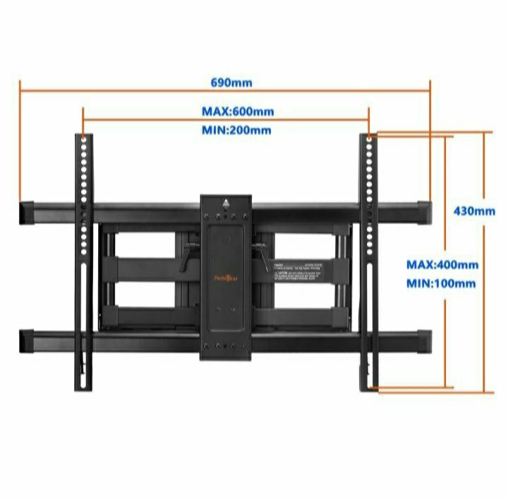 Uchwyt stojak do montażu telewizora PERLEGEAR 37-70" gratis HDMI