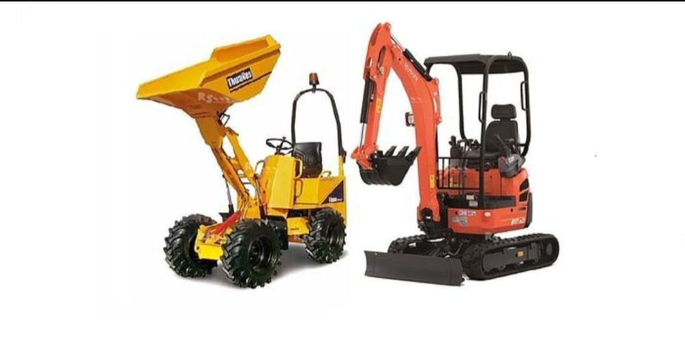 Wynajem minikoparki wypożyczalnia koparka bez operatora ladowarka wozi