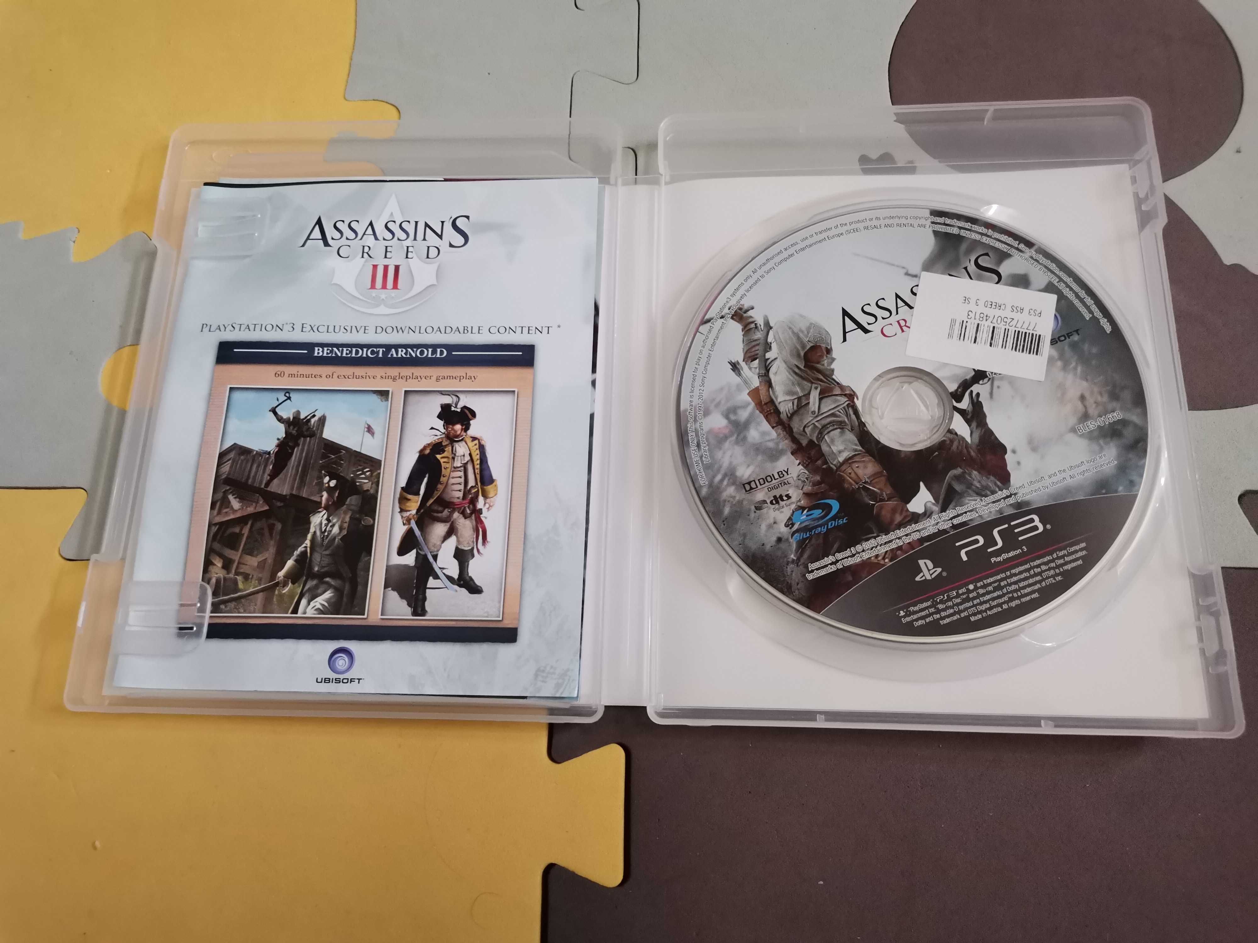 Gra Assassins Creed 3 na konsolę PS3