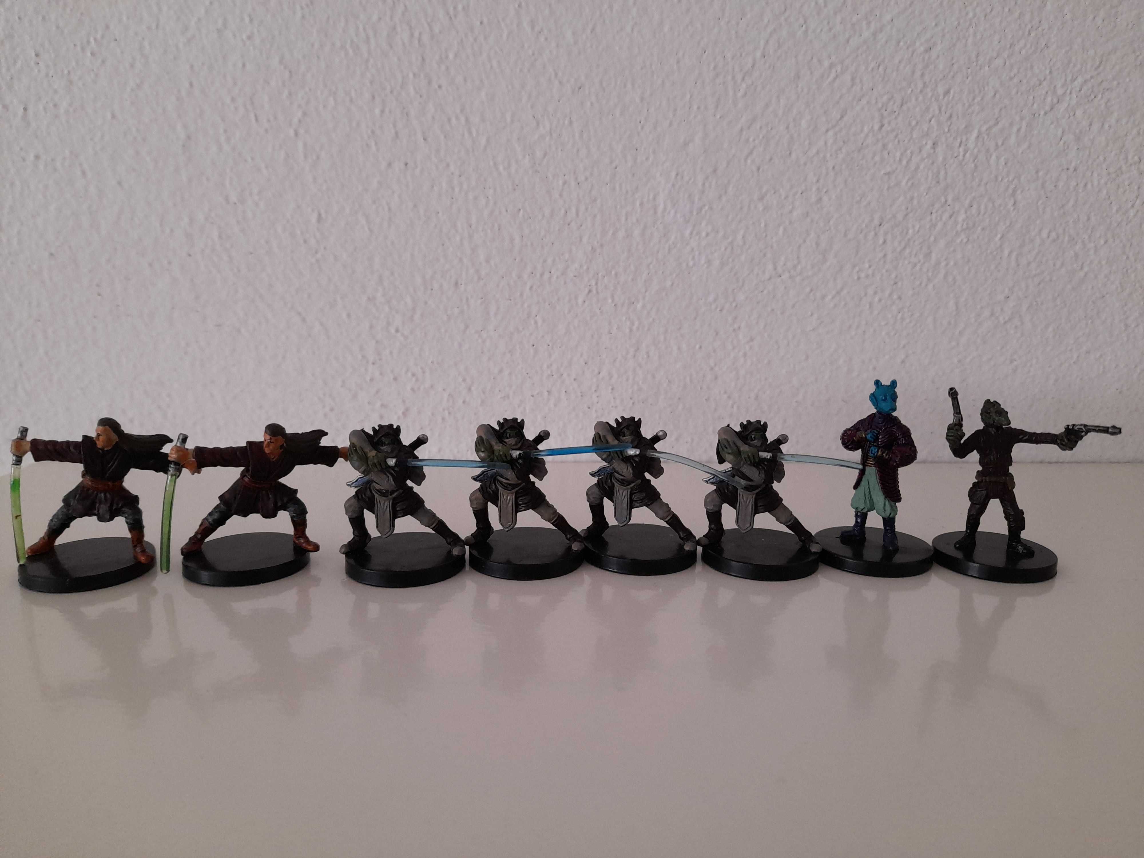 Star Wars miniatures clone wars lote