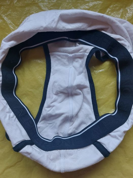 Slipy męskie białe rozmiar M/L