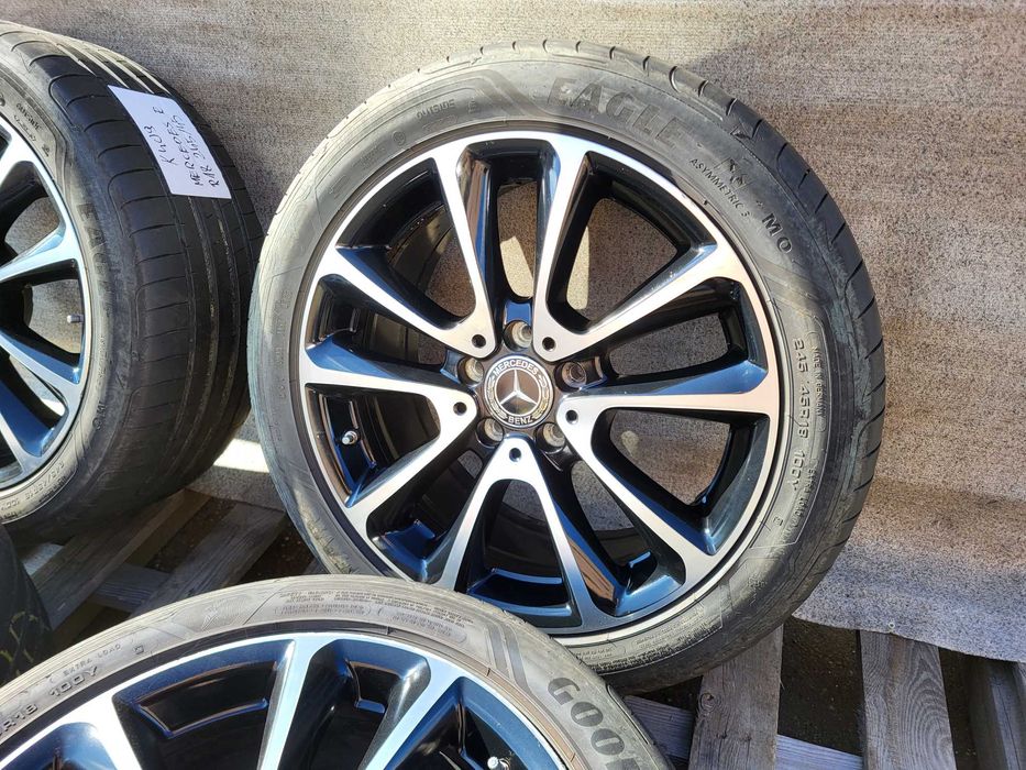 [K409] Koła letnie 18 Cali 5x112 Opony 245/45/18 Mercedes E Klasa 23r