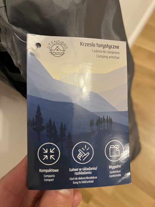 Krzesło składane- turystyczne, kempingowe