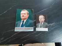 Lech Wałęsa - broszura oraz list do wyborcy  z podpisem LW 1990 wybory