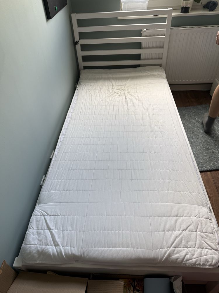 2xłózko ikea 90x200cm plus materace plus ochraniacze