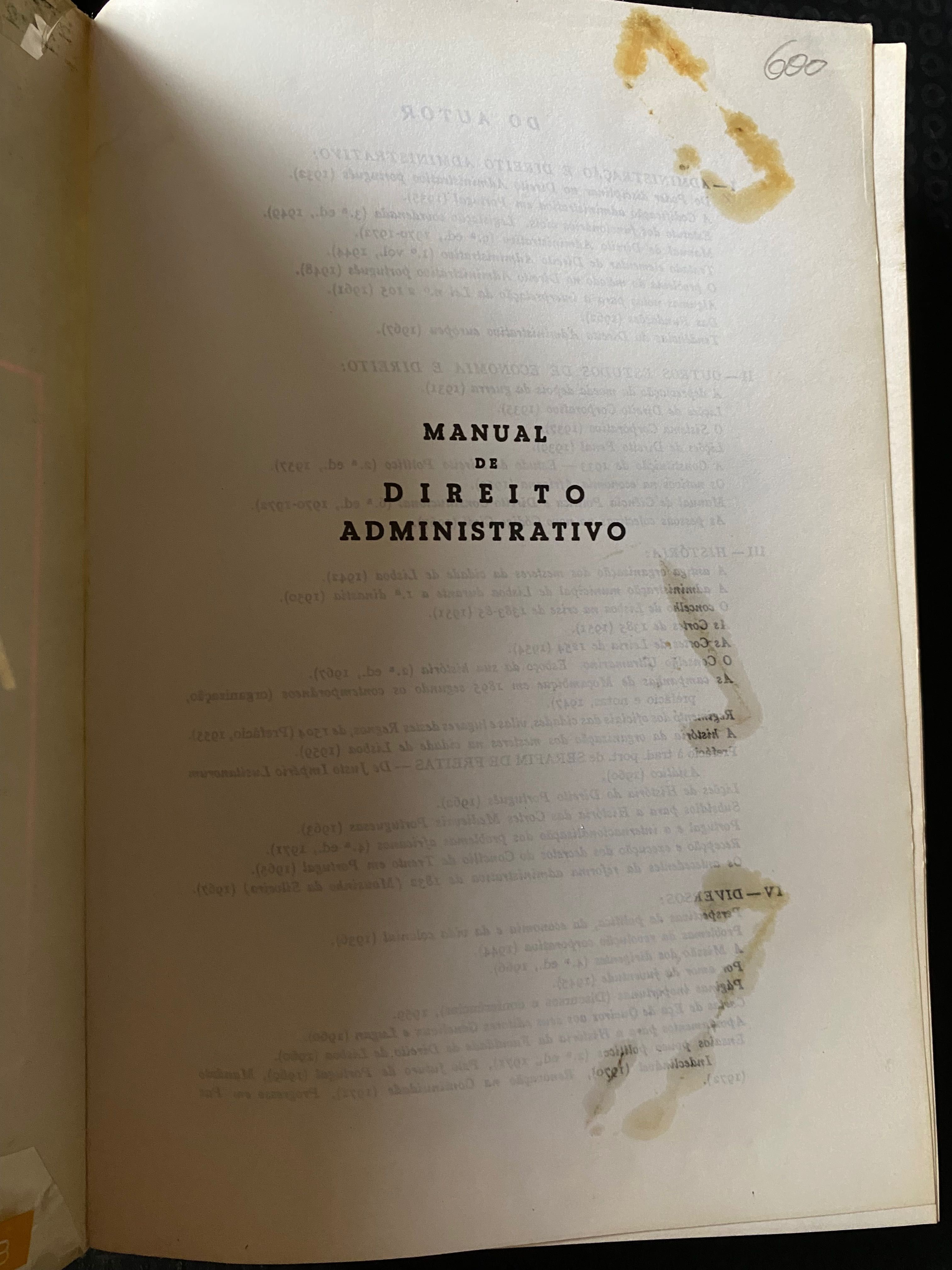 Manual de direito administrativo