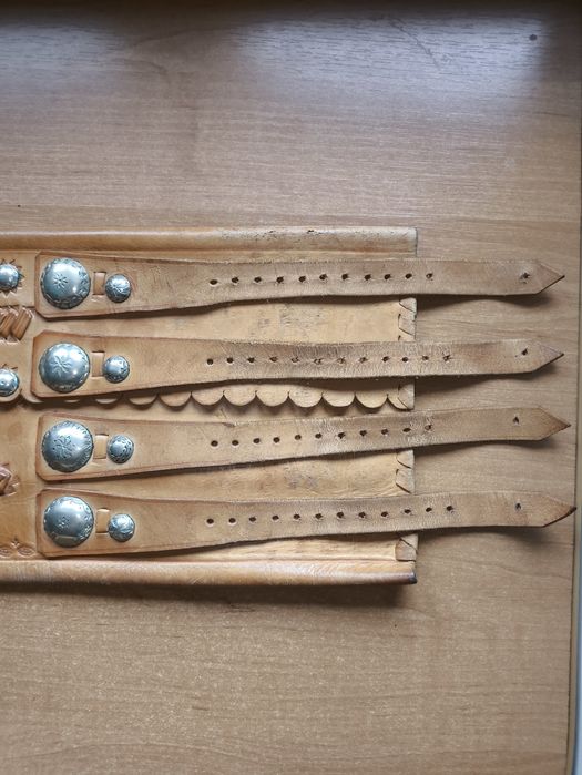 Pas góralski 4 sprzączki