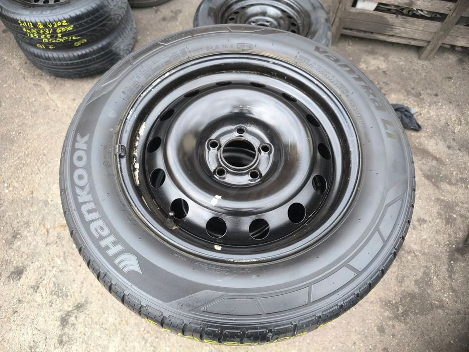 5x108 Felgi Stalowe Stal 16 C 16C Koła Letnie Lato OPEL VIVARO C III PEUGEOT EXPERT TRAVELLER RIFFTER CITROEN JUMPY FIAT ULYSSE SCUDO TOYOTA PROACE 6,5mm Legnica ALU-RAD 215/60