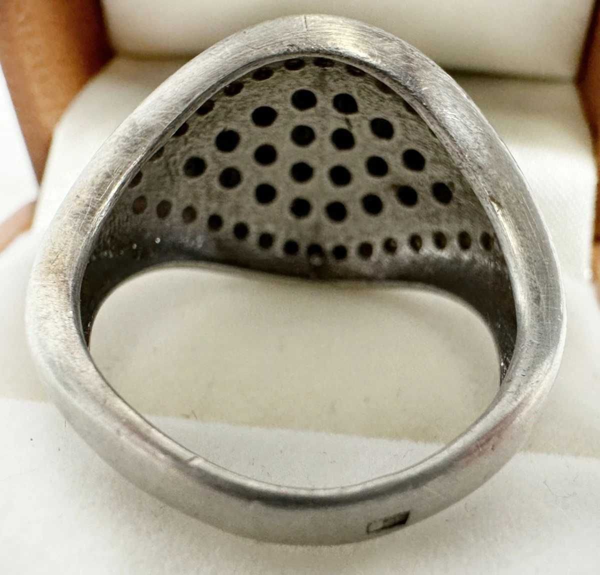 Cudny srebrny pierścionek z cyrkoniami 5,76G Super cena