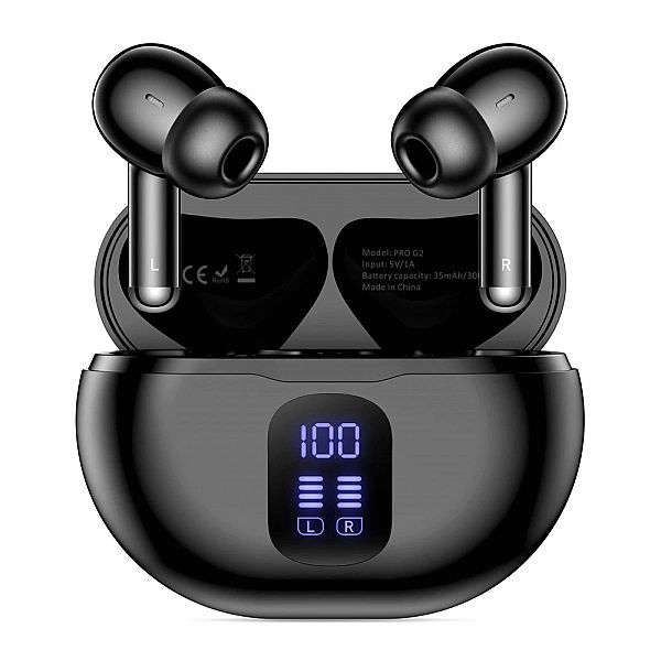 Słuchawki Tech-Protect UltraBoost TWS Pro G2 - czarne