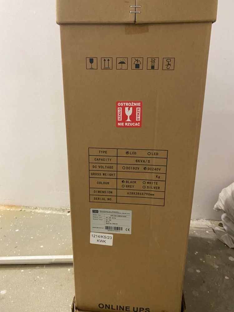 Ups zasilacz bateria omega 6000