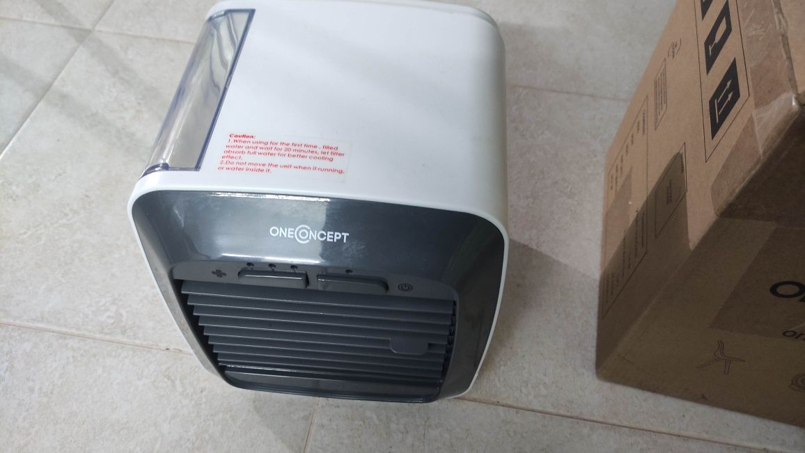 Ventoinha/Ar condicionado OneConcept Icecube Air Cooler Novo