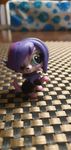 Littlest Pet Shop LPS fioletowy piesek