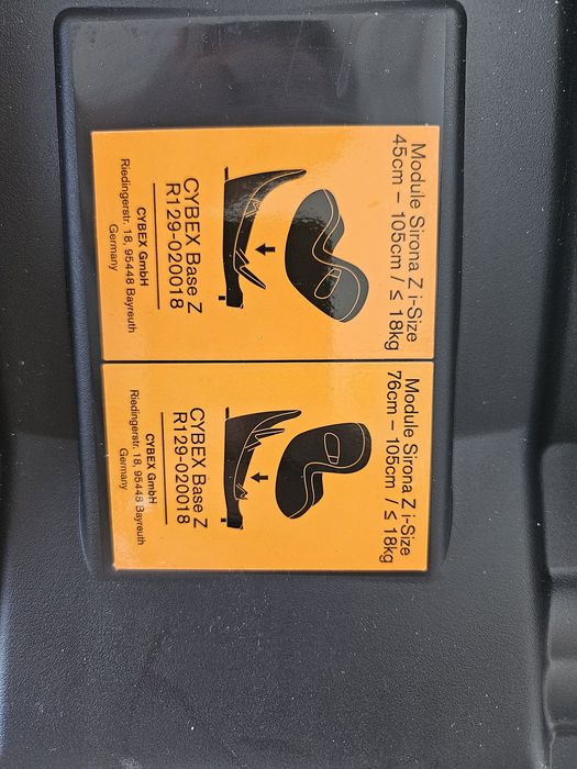 Cadeira Cybex sirona z + base z