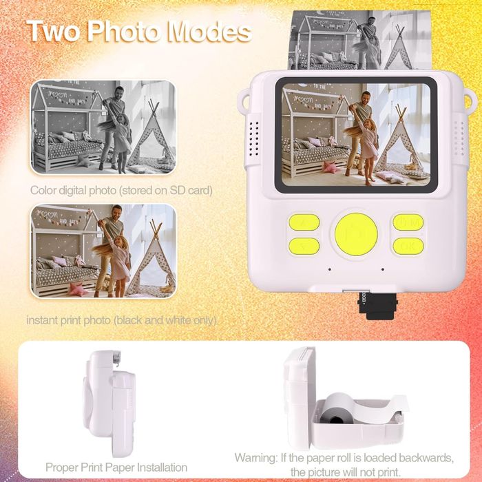 Камера миттєвого друку для дітей