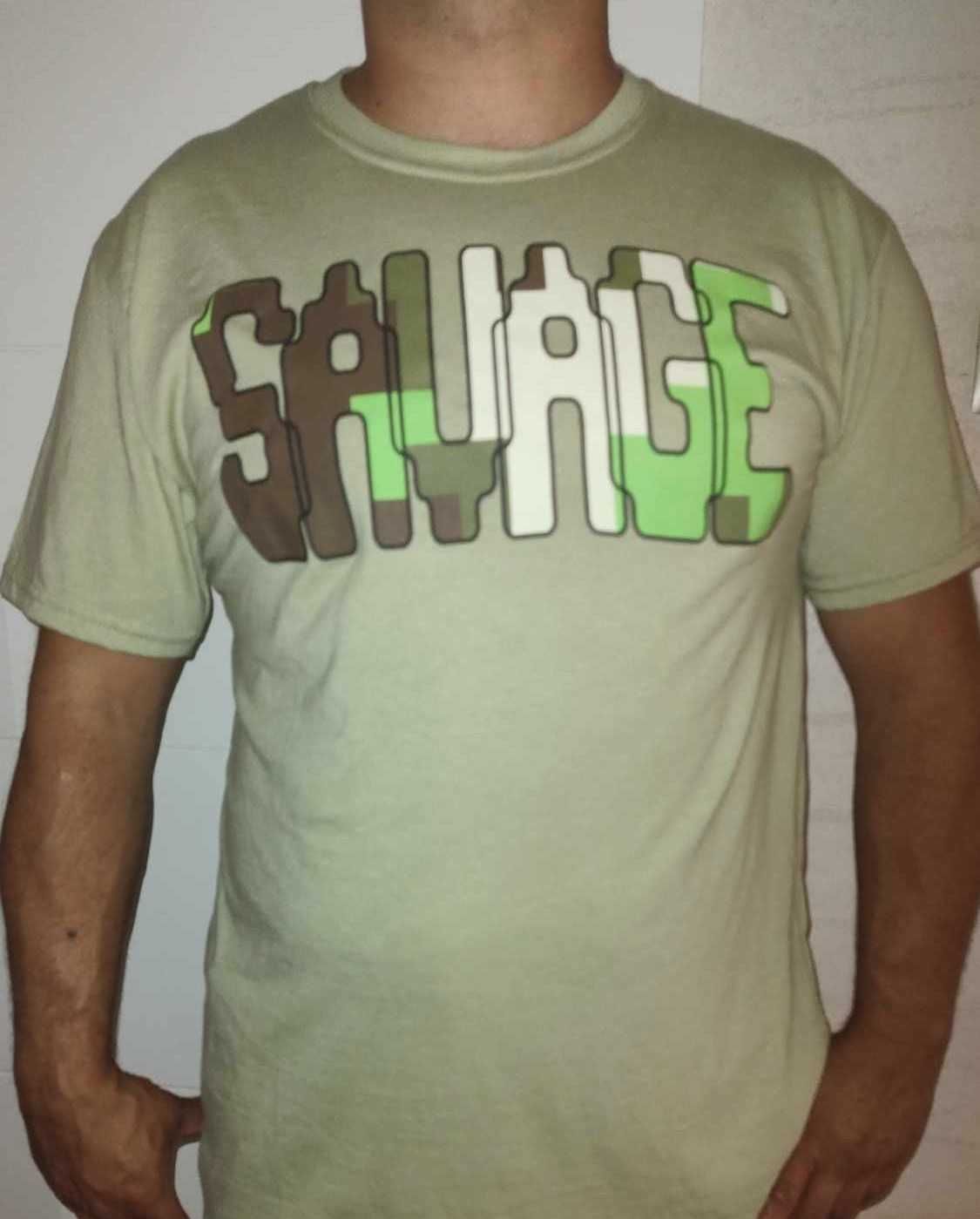 nowy t-shirt L koszulka jasna oliwka/zielona seledyn LAUNDER