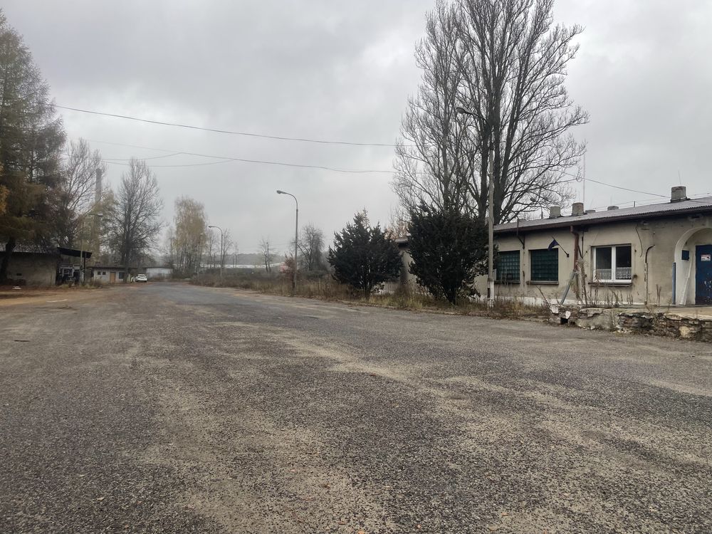 Hala granica Katowice 700 m2 ogrzewana magazyn ubikacje Parking TIR