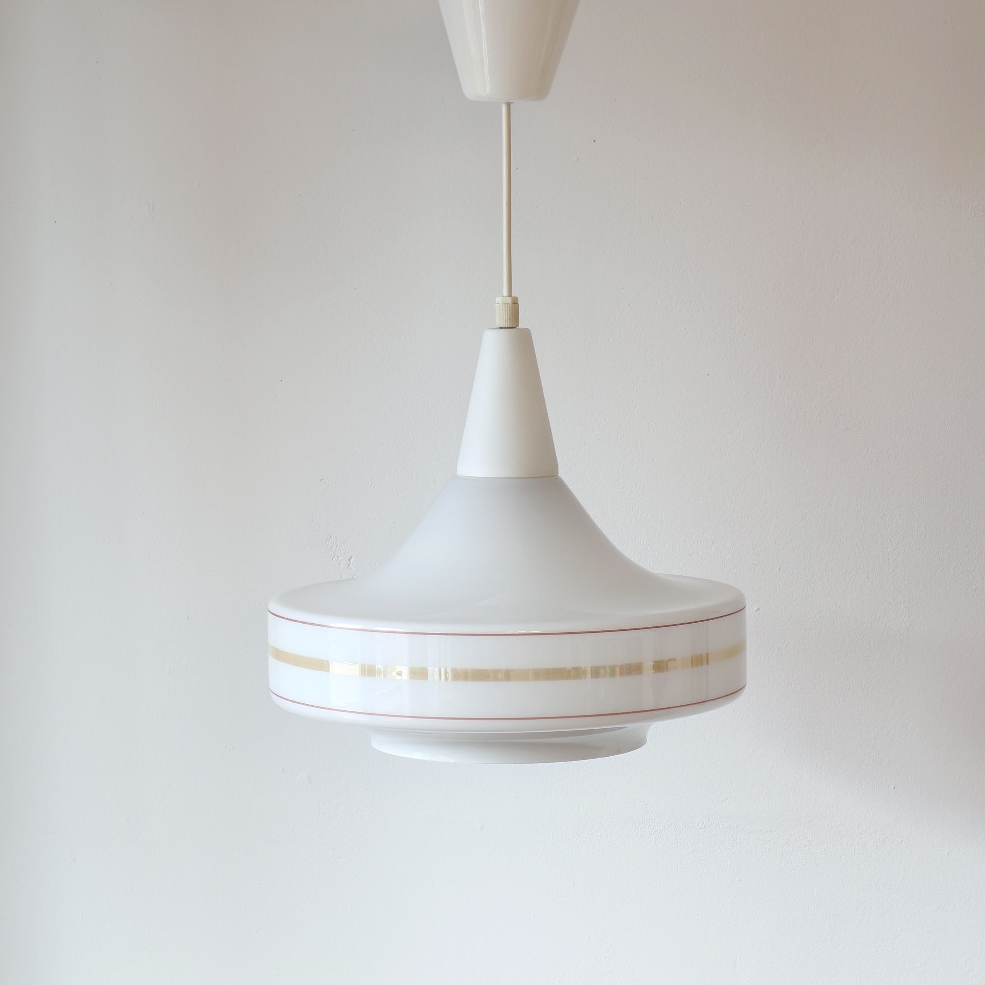 Lampa wisząca Polam Piła Typ 12.Z.028 vintage retro PRL