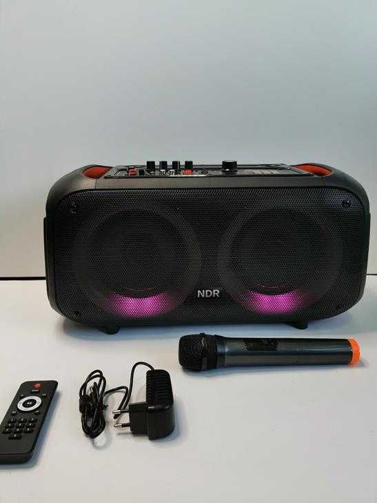 Głośnik Party Boombox NDR-Q68 Bluetooth + Karaoke
