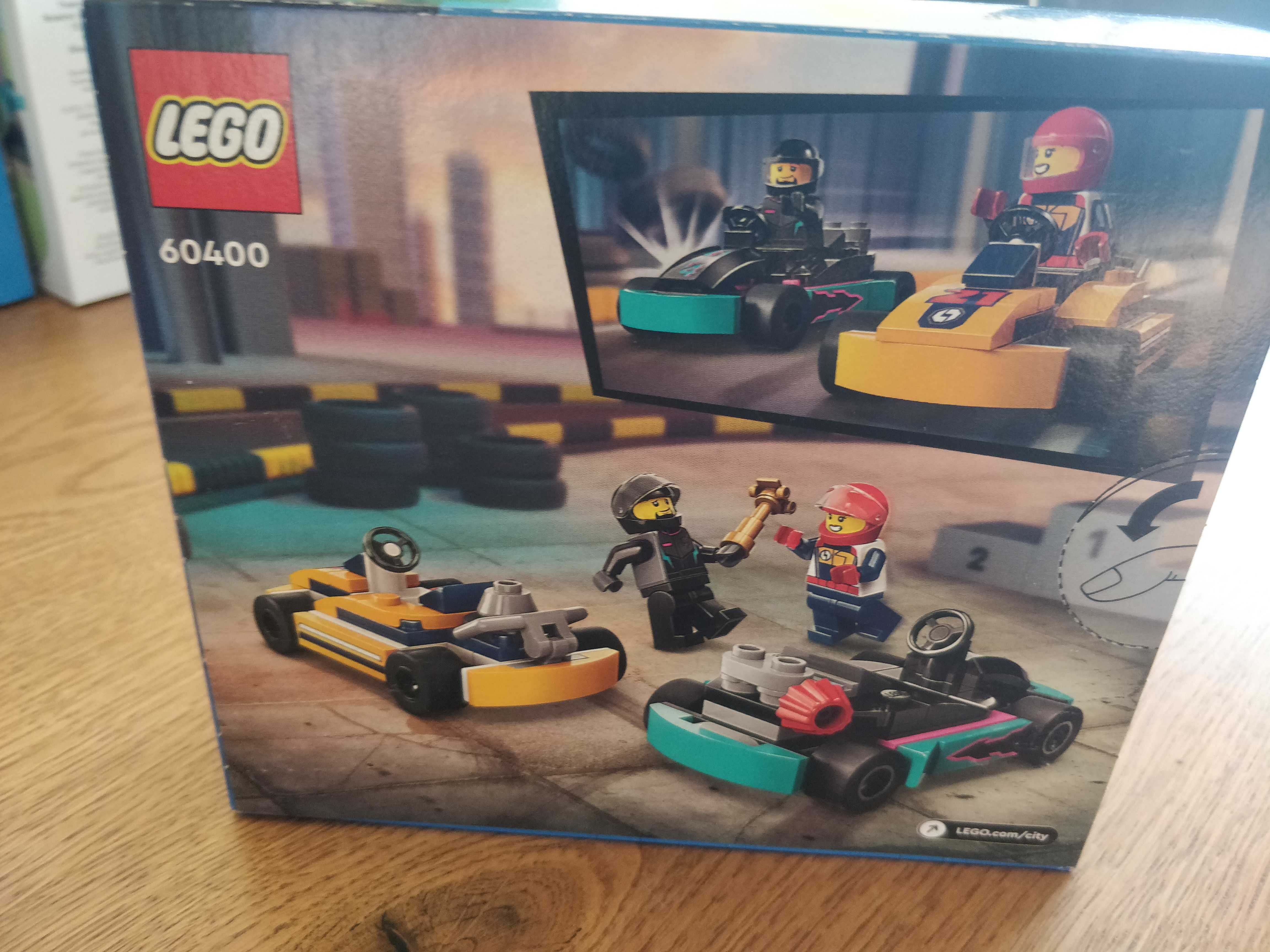 Lego CITY 60400 Gokarty i kierowcy wyścigowi