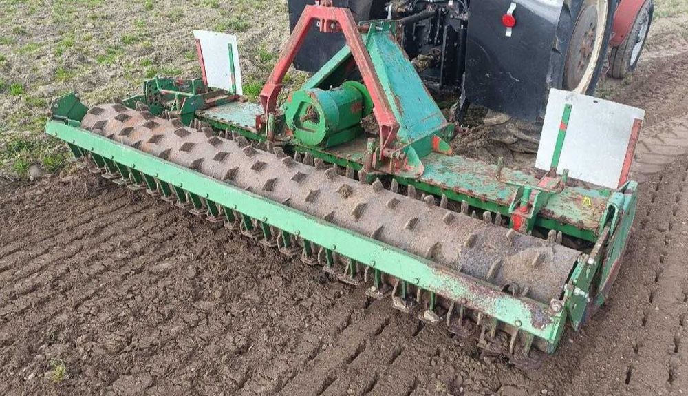 Brona wirowa ,agregat aktywny kuhn 3m